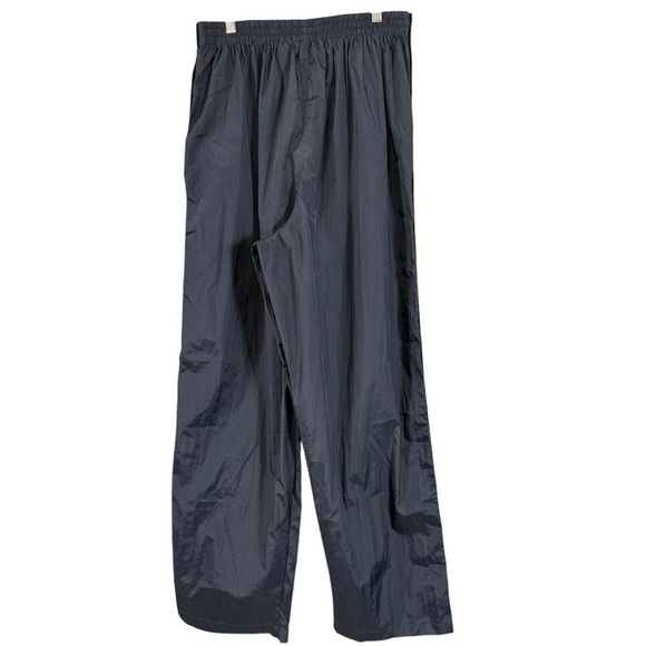 Champion Black Breakaway Pants | Snap Sides Retro XL - Picture 2 of 7